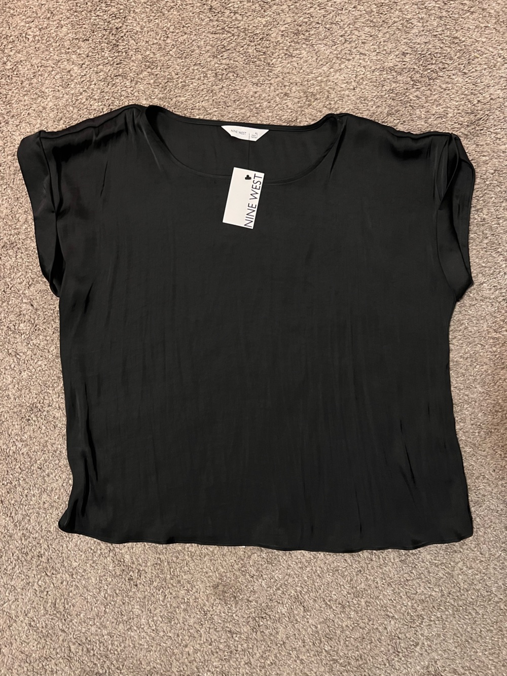 Nine West Black Sleeveless Blouse - New With Tag